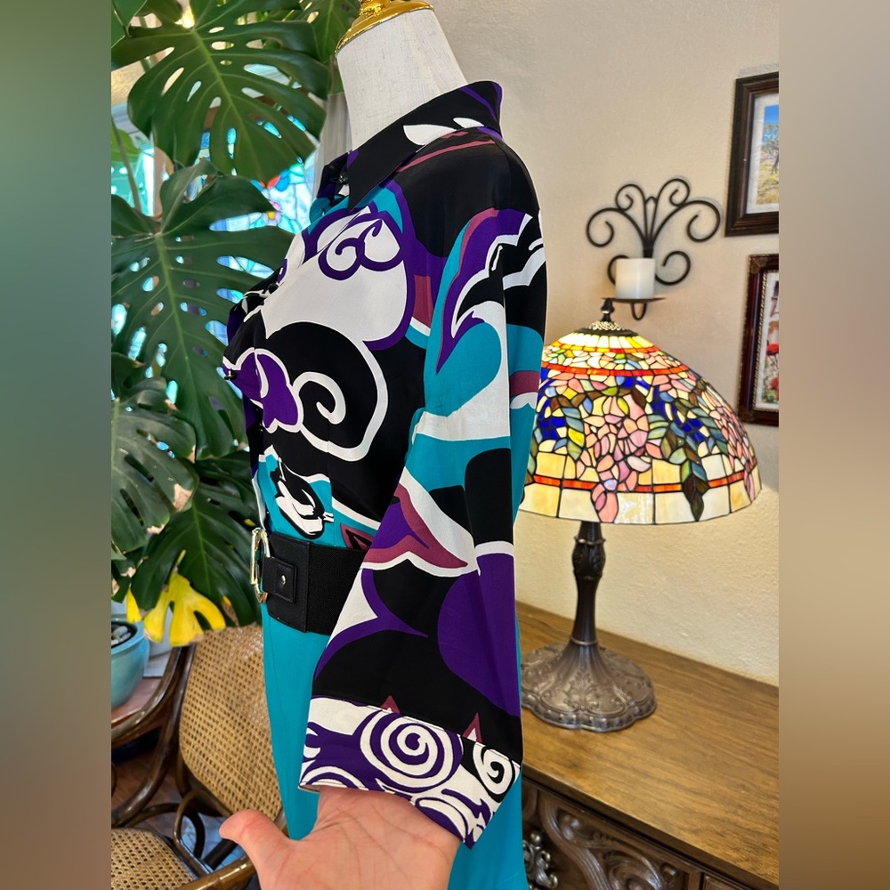 Escada Multicolor Blouse - Picture 7 of 8